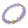  Rosenkranz-Armband an der Hand, Heather-Jade