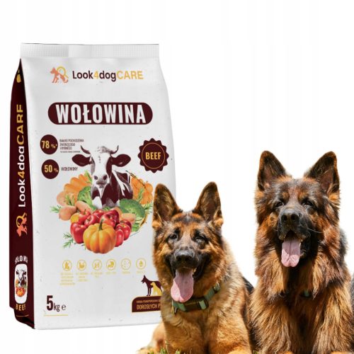  Look4dog CARE Trockenfutter für Rinder, 5 kg