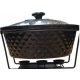 GLAS-BACKFORM Runde Auflaufform Kamille, 2,5 l