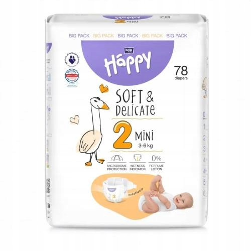  Bella Happy Windeln Größe 2 Mini 3-6 kg 78 Stk.