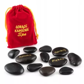    Heiße Massagesteine, Geschenk für Frau, Freundin, Ehefrau zum Valentinstag