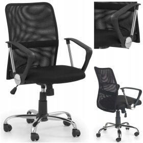  Halmar Drehsessel, schwarz