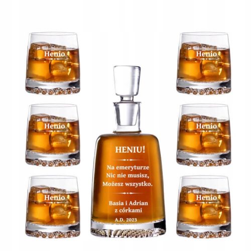 Krüge, Karaffen und Milchkännchen Krosno Fjord-Set 0,95 l