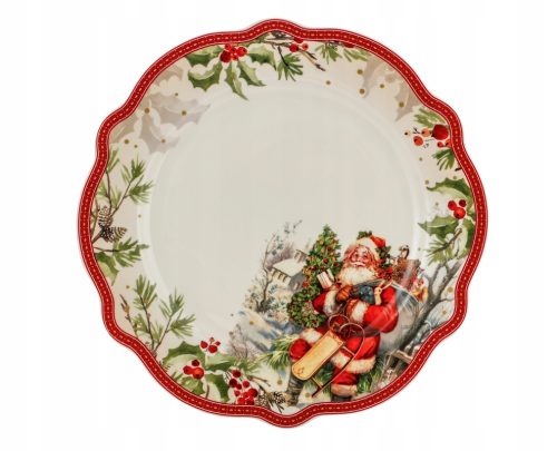  Teller Platte Weihnachtskuchen Weihnachtsmann Weihnachten