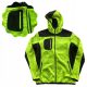 Herren Damen Kapuzenpullover WARM PROTECTIVE SOFTSHELL gelbe Strickware 3XL