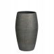  Edelman Blumentopf 30 cm x 30 x 50 cm Keramik in den Farbtönen Grau und Silber