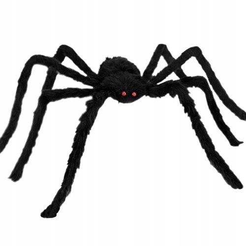  HALLOWEEN-DEKORATION RIESENSPINNE GRUSELIGE HAARIGE SPINNE FÜR HALLOWEEN
