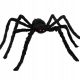  HALLOWEEN-DEKORATION RIESENSPINNE GRUSELIGE HAARIGE SPINNE FÜR HALLOWEEN