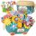  GROSSE BLUMENBLÖCKE XXXL BAUBLUMEN GARTEN 139 ELEMENTE + BOX