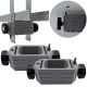 Deckennivellierhalter, CD60 ES-Profil