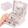  GROSSER SCHMUCK-BOX-ORGANISATOR, ELEGANTE BOX