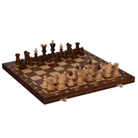  Holzschachspiel AMBASADOR 54 cm Gniadek