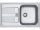 Franke Euroform Einzelbeckenspüle, Edelstahl
