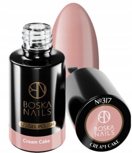  Boska Nails Divine Cream Cake 317 6 ml Hybridlack