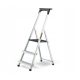 Drabest Leiter 2,54 m Aluminium bis 150 kg