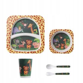  CHI CHI Bambusgeschirr-Set