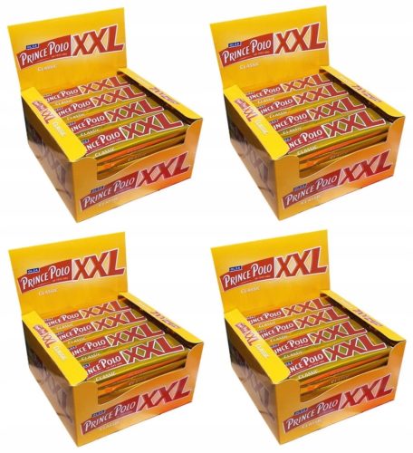 144x Prince Polo Classic XXL 50g – Knusprige Waffeln mit Kakaocreme