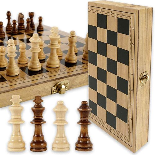  HÖLZERNE SCHACHSPIELZEUG