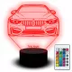  LED-NACHTLAMPE BMW 3er F30 MPOWER AUTO AUTONAME FÜR JUNGEN EHEMANN