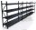 Lagerregal aus Metall 200 x 520 x 60 cm