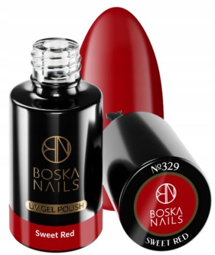  Boska Nails Divine Sweet Red 329 6 ml Hybridlack