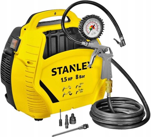 Ölfreier Kompressor Stanley Air Kit 0 l 8 bar