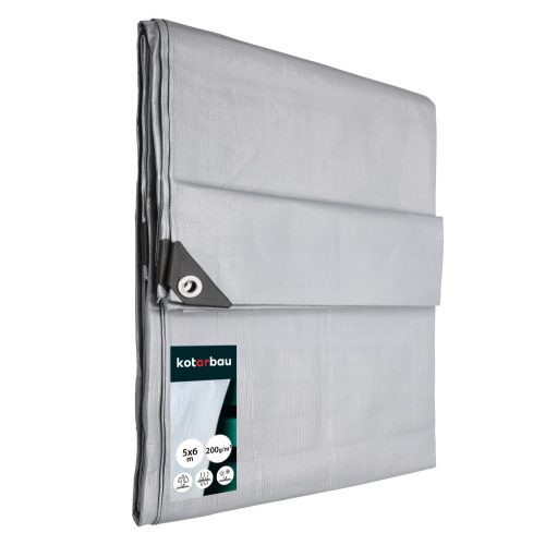 Dicke, wasserdichte und frostbeständige Planen Plane 200 g/m² 5 x 6 m