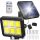  FORTRADE Straßenlaterne 300 W 10000 lm solarbetrieben