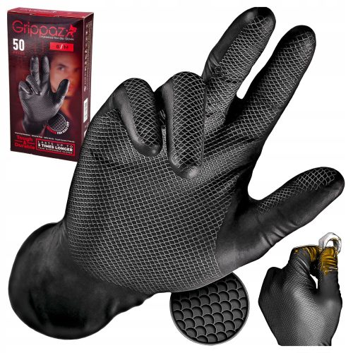 Grippaz-Handschuhe Größe 9 - L