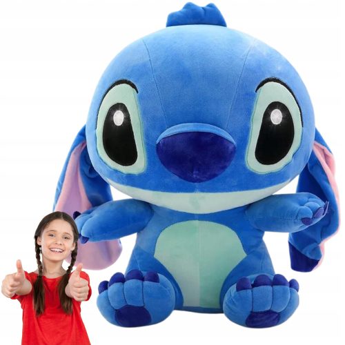  MASKOTTCHEN GROSSES STICH-PLÜSCHSPIELZEUG 55 CM XXL LILO UND STICH BLAU