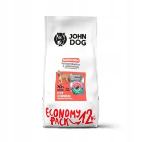  John Dog Trockenfutter für Schweinefleisch 12 kg