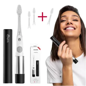  Reise-Schallzahnbürste Schwarz + Etui