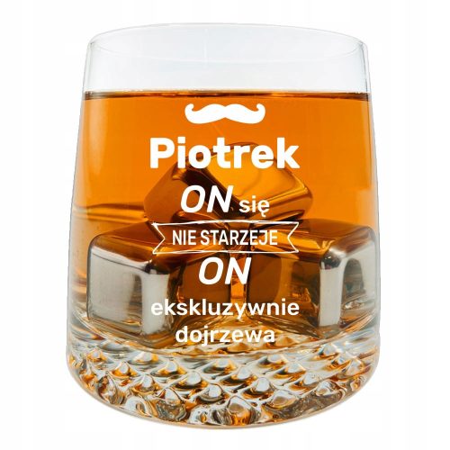  WHISKYGLAS KROSNO Geschenk für einen Mann zum 18.-99. Geburtstag eines Mannes