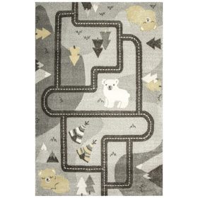    120x170 cm TEPPICH FÜR EIN KINDERZIMMER IN DEN STRASSEN DER BERGE