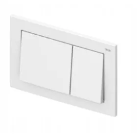  Tece Base weißer Toilettenspülknopf