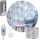  LICHTVORHANG 300LED-LAMPEN FERNBEDIENUNG GIRLANDE 3x3m KALTWEISS