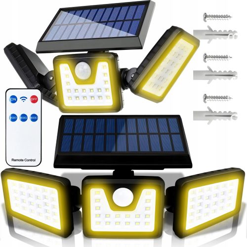  Retoo Straßenlaterne 0 W 0 lm solarbetrieben