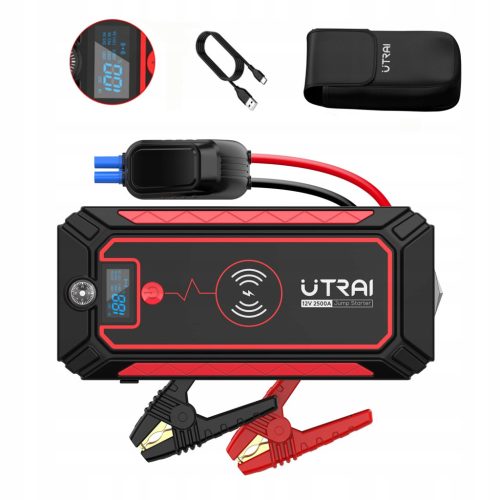  UTRAI JSTAR 4 LEISTUNGSSTARKER BOOSTER-AUTOSTARTER 2500A 16000mAh