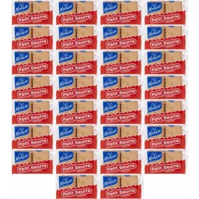   Krakuski Petit Beurre Butterkekse 50g - 100 Stück Praktische Großpackung