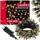  Springos Weihnachtsbaumbeleuchtung außen 40 m 501 – 1000 Lichter