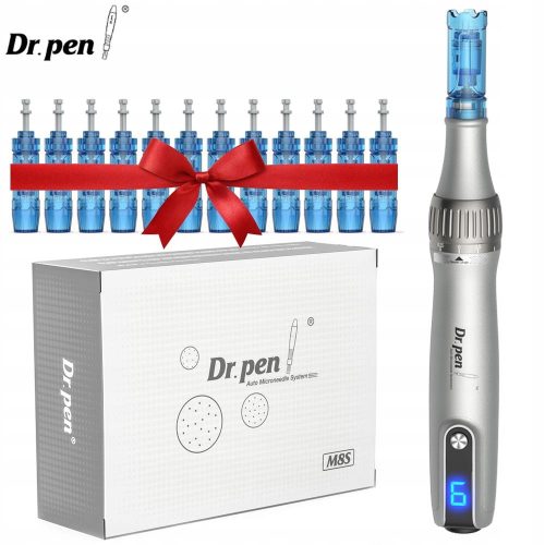  Dr. Mesotherapiegerät Stift M8S Silber