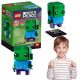  LEGO BRICKHEAZ FIGUR AUS MINECRAFT, PERFEKTE DEKO, TOLLES GESCHENK!