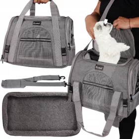  Wobell-Transporter 25 cm x 28 cm x 43 cm in den Grautönen