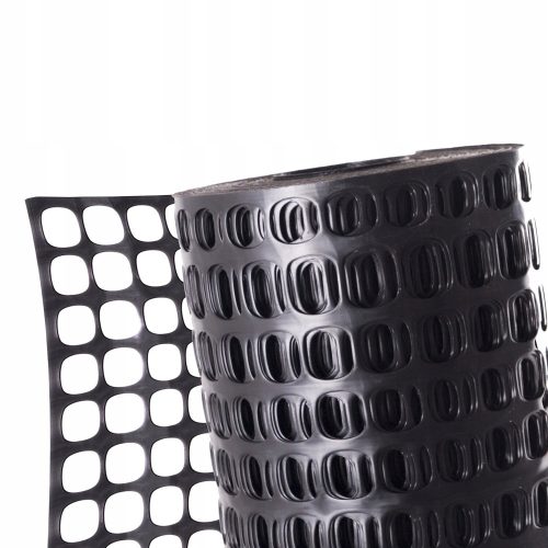Schneeschutznetz, Straße, PVC 1,2x50m, schwarz