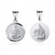  Skapuliermedaille Unserer Lieben Frau von Jesus Skapulier Silber 925