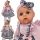  New Born Baby MARIOTOYS Puppe BABYPUPPE 45 CM SPRICHT UND SINGT POLNISCH - 368 45 cm