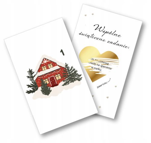  Adventskalender Rubbellose mit Aufgaben Kalender für gemeinsame Erlebnisse für Paare