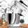  MalTec 2200 W Küchenmaschine Silber/Grau