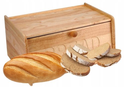 Brotkasten Einteiliger Brotkasten von Ravi Decor, Holztöne in Braun- und Beigetönen