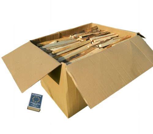 Anzündholz 100 dm3 Holz Erle Kiefer Fichte Eiche Anzündholz 29 kg Transwood-Brennstoff
